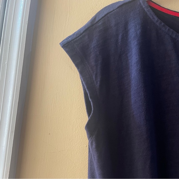 Boden navy cotton dress, US women’s 6 - Picture 6 of 8